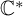 double struck upper C Superscript asterisk
