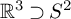 double struck upper R cubed superset of upper S squared