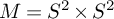 upper M equals upper S squared times upper S squared