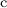 Superscript normal c