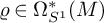 rho element of normal upper Omega Subscript upper S Sub Superscript 1 Superscript asterisk Baseline left parenthesis upper M right parenthesis