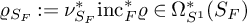 rho Subscript upper S Sub Subscript upper F Baseline colon equals nu Subscript upper S Sub Subscript upper F Superscript asterisk Baseline inc Subscript upper F Superscript asterisk Baseline rho element of normal upper Omega Subscript upper S Sub Superscript 1 Superscript asterisk Baseline left parenthesis upper S Subscript upper F Baseline right parenthesis