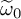 omega overtilde Subscript 0