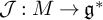 script upper J colon upper M right arrow German g Superscript asterisk