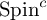 upper S p i n Superscript c