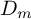 upper D Subscript m