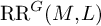 RR Superscript upper G Baseline left parenthesis upper M comma upper L right parenthesis