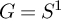 upper G equals upper S Superscript 1