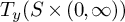 upper T Subscript y Baseline left parenthesis upper S times left parenthesis 0 comma infinity right parenthesis right parenthesis