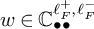 w element of double struck upper C Subscript bullet bullet Superscript script l Super Subscript upper F Super Superscript plus Superscript comma script l Super Subscript upper F Super Superscript minus