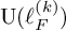 normal upper U left parenthesis script l Subscript upper F Superscript left parenthesis k right parenthesis Baseline right parenthesis