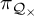 pi Subscript script upper Q Sub Subscript times