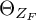 normal upper Theta Subscript upper Z Sub Subscript upper F