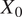 upper X 0