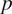 p