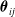 bold italic theta Subscript i j