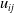 u Subscript i j