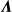 bold italic upper Lamda