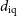 d Subscript iq