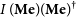 upper I left parenthesis bold upper M bold e right parenthesis left parenthesis bold upper M bold e right parenthesis Superscript dagger