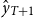 ModifyingAbove y With caret Subscript upper T plus 1