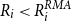 upper R Subscript i Baseline less than upper R Subscript i Superscript upper R upper M upper A