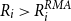 upper R Subscript i Baseline greater than upper R Subscript i Superscript upper R upper M upper A