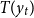 upper T left parenthesis y Subscript t Baseline right parenthesis