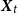 bold italic upper X Subscript t