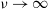 nu right arrow normal infinity