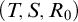left parenthesis upper T comma upper S comma upper R 0 right parenthesis