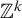 double struck upper Z Superscript k