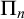 normal upper Pi Subscript n