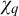 chi Subscript q