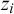 z Subscript i
