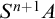 upper S Superscript n plus 1 Baseline upper A