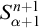 upper S Subscript alpha plus 1 Superscript n plus 1