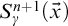 upper S Subscript gamma Superscript n plus 1 Baseline left parenthesis ModifyingAbove x With right arrow right parenthesis