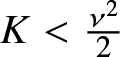 upper K less than nu 22