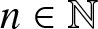 n element of double struck upper N