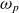 omega Subscript p