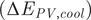 left parenthesis normal upper Delta upper E Subscript upper P upper V comma c o o l Baseline right parenthesis