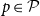 p element of script upper P