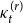 kappa Subscript t Superscript left parenthesis r right parenthesis