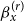 beta Subscript x Superscript left parenthesis r right parenthesis