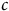 c