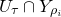 upper U Subscript tau Baseline intersection upper Y Subscript rho Sub Subscript i