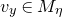 v Subscript y Baseline element of upper M Subscript eta