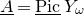 upper A underbar equals ModifyingBelow normal upper P normal i normal c With bar upper Y Subscript omega