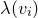 lamda left parenthesis v Subscript i Baseline right parenthesis